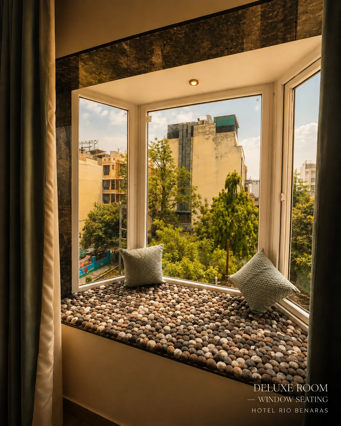 Deluxe room large window